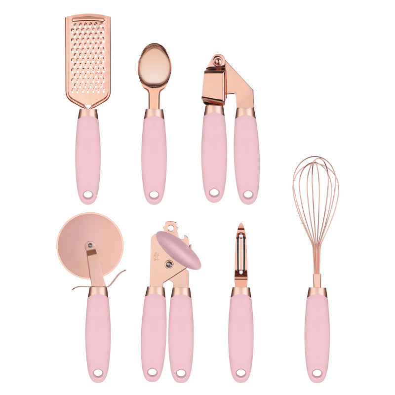 Küchenhelfer-Set, Schäler, Kupferbeschichtung