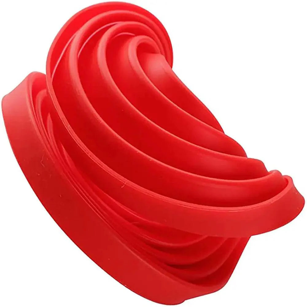 2-Piece Spiral Silicone Bundt Cake Pan – 10-Inch Cyclone Baking Mold