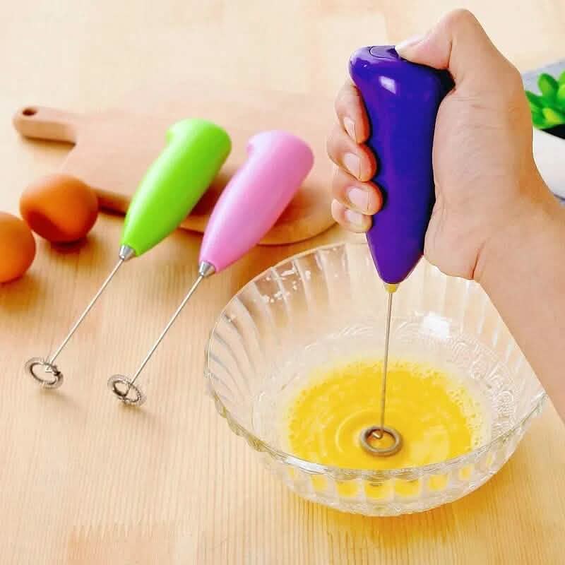 3-Pack Electric Milk Frother Handheld Whisk