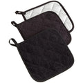 DII 3-Piece Quilted Cotton Potholder Set