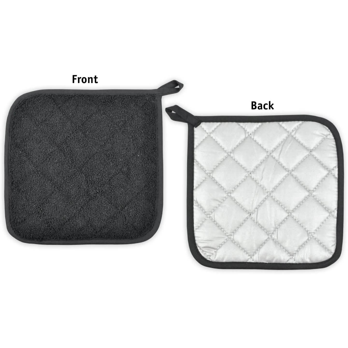 DII 3-Piece Quilted Cotton Potholder Set