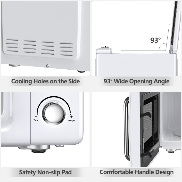 700W Microwave Oven with 5 Power Levels