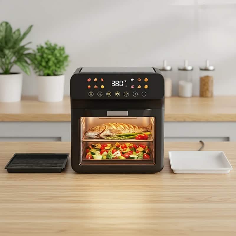 12QT 12-in-1 スマートエアフライヤーオーブン