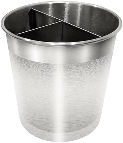 Extra Large Rotating Utensil Holder Caddy – Rust-Proof Metal