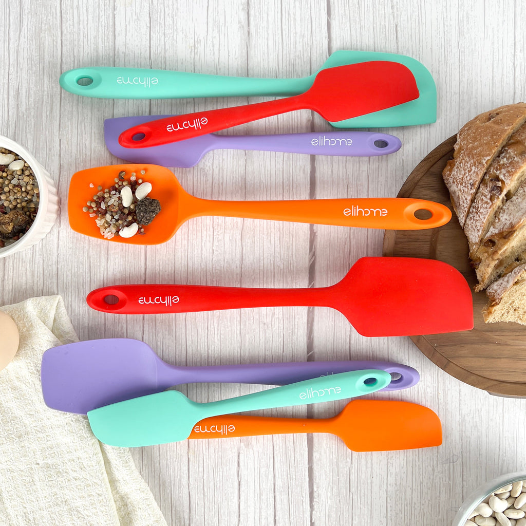 Elihome Mini Spoonula – 8.75" Silicone Spoon Spatula