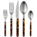 Premium Stainless Steel Flatware Set – 20-Piece Tortoise