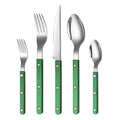Khen Green Cutlery Set of 20 – 18/8 Stainless Steel Flatware