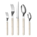 Khen Cream Cutlery Set of 20 – 18/8 Stainless Steel Flatware