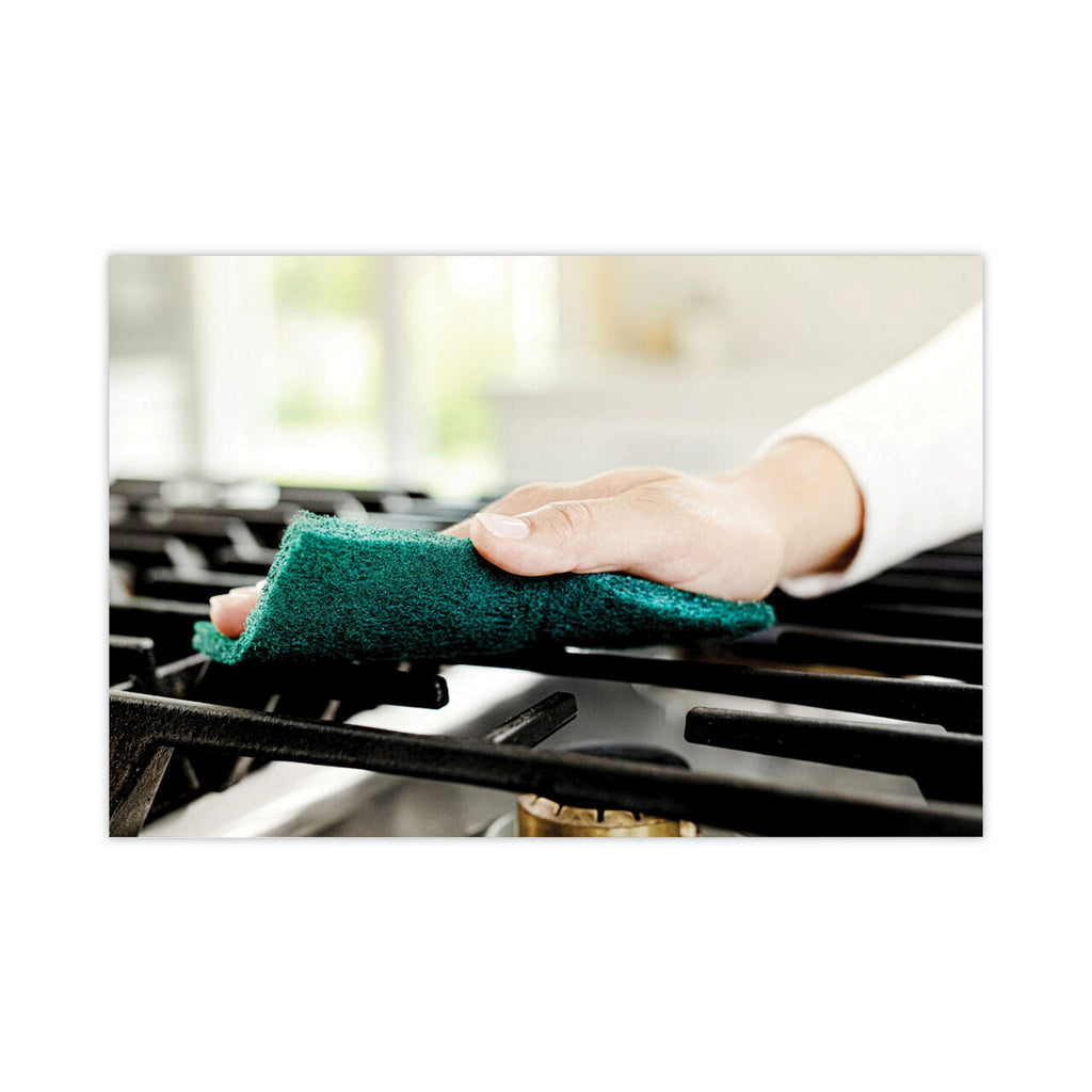 Scotch-Brite Heavy-Duty Scour Pad – 3.8x6", 10/Carton