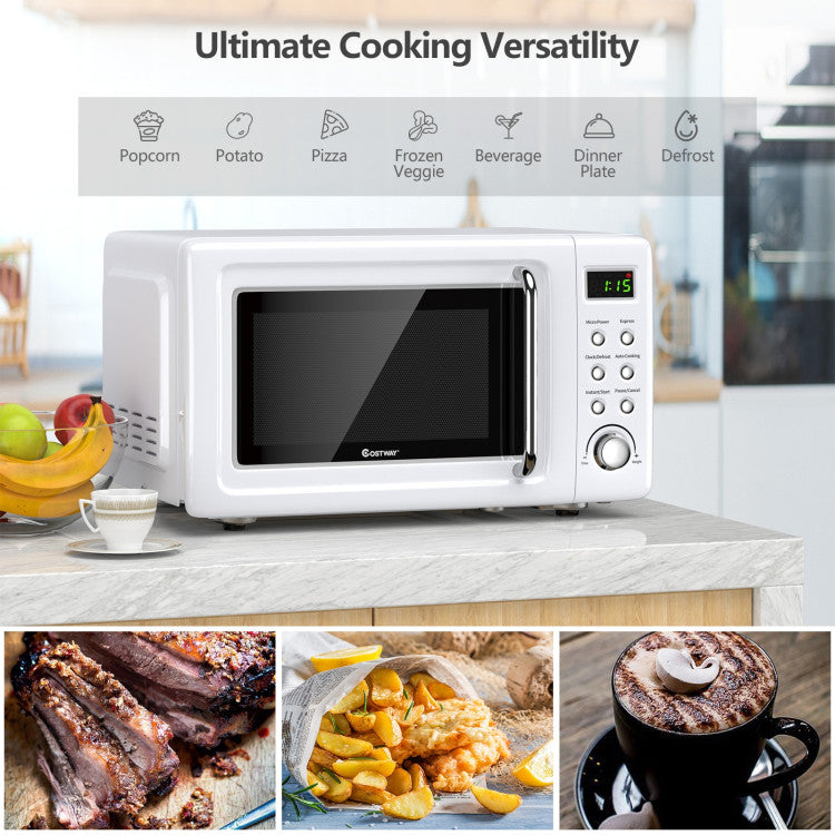 700W Microwave Oven with 5 Power Levels
