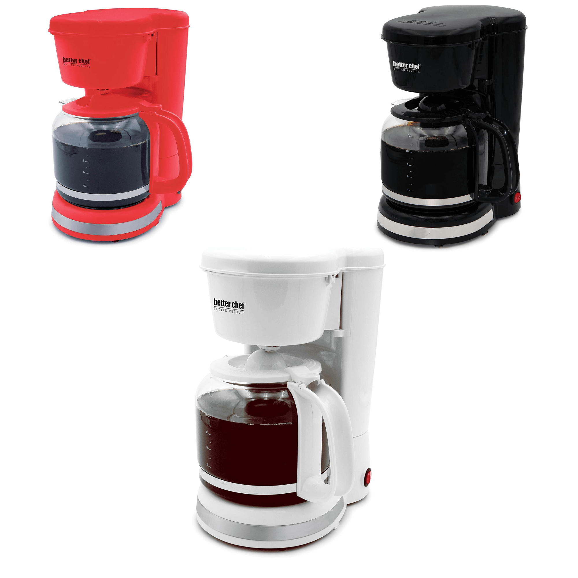 Better Chef 12カップ ポーズンサーブ コーヒーメーカー