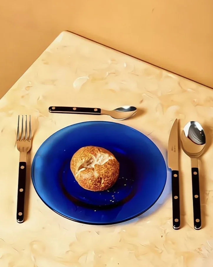 Elegant Modern Nordic Flatware Set of 8 – Bistrot Rivet Style
