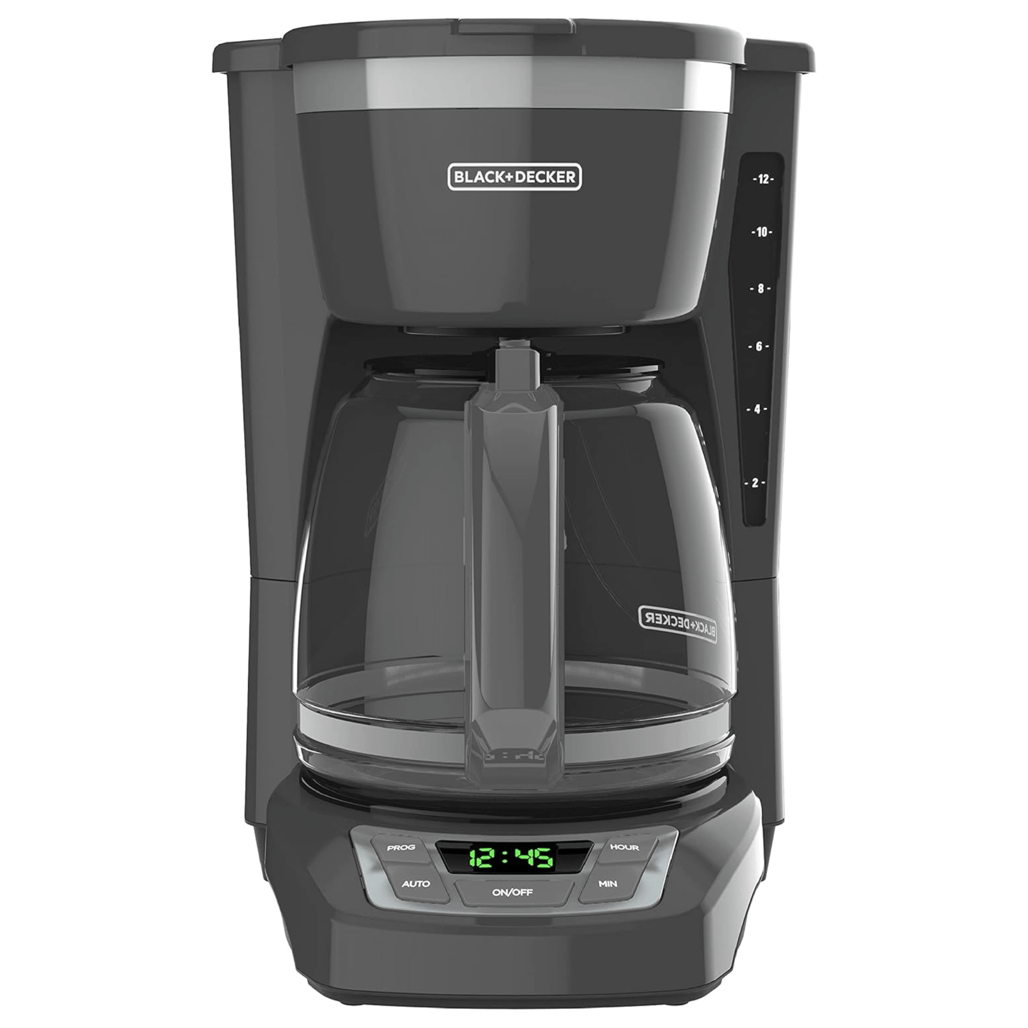 Black & Decker 12カップ プログラマブルコーヒーメーカー デジタルコントロール付き - 整備済み品