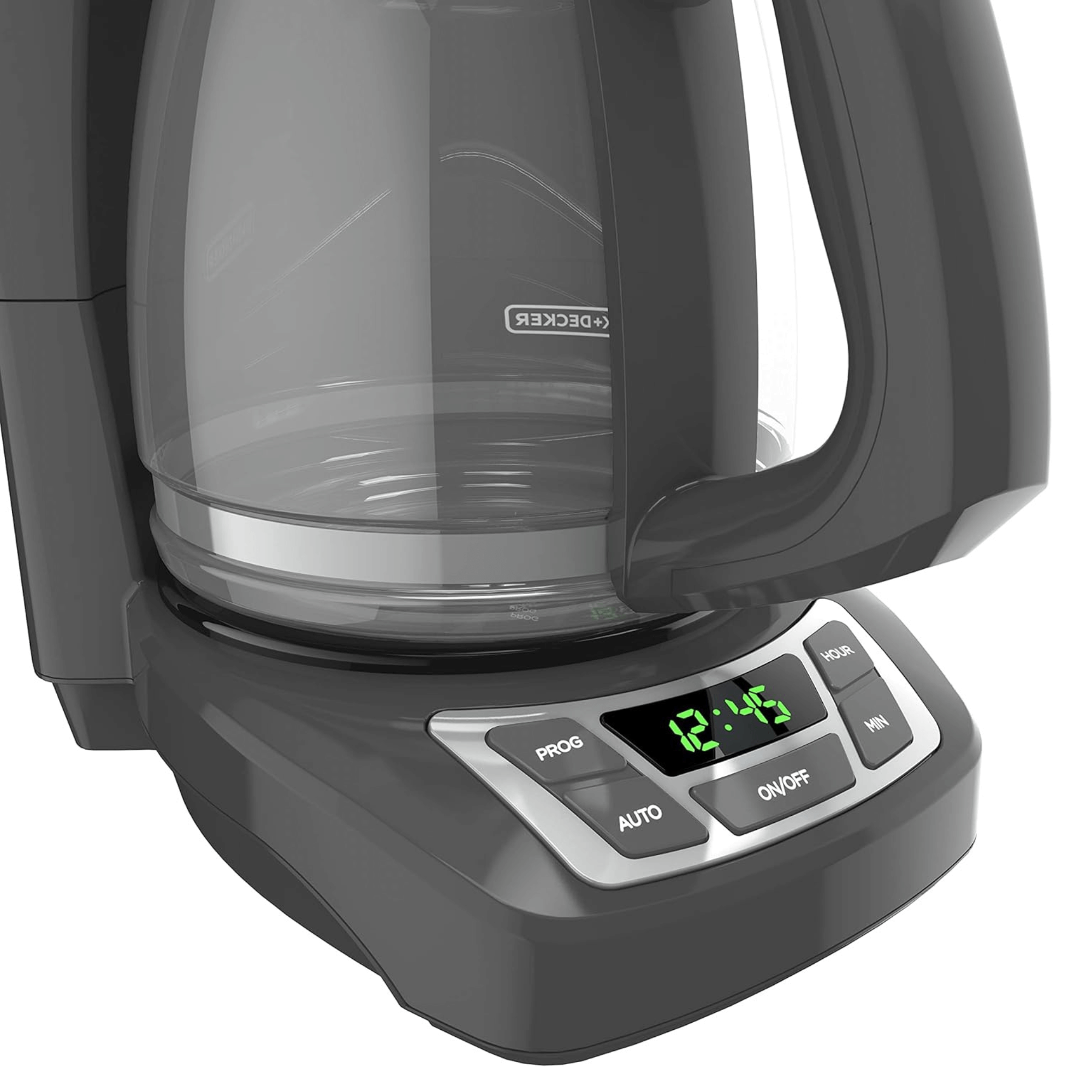 Black & Decker 12カップ プログラマブルコーヒーメーカー デジタルコントロール付き - 整備済み品