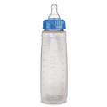 Nuk ファーストエッセンシャル クリア ミディアムフロー 哺乳びん (270ml)