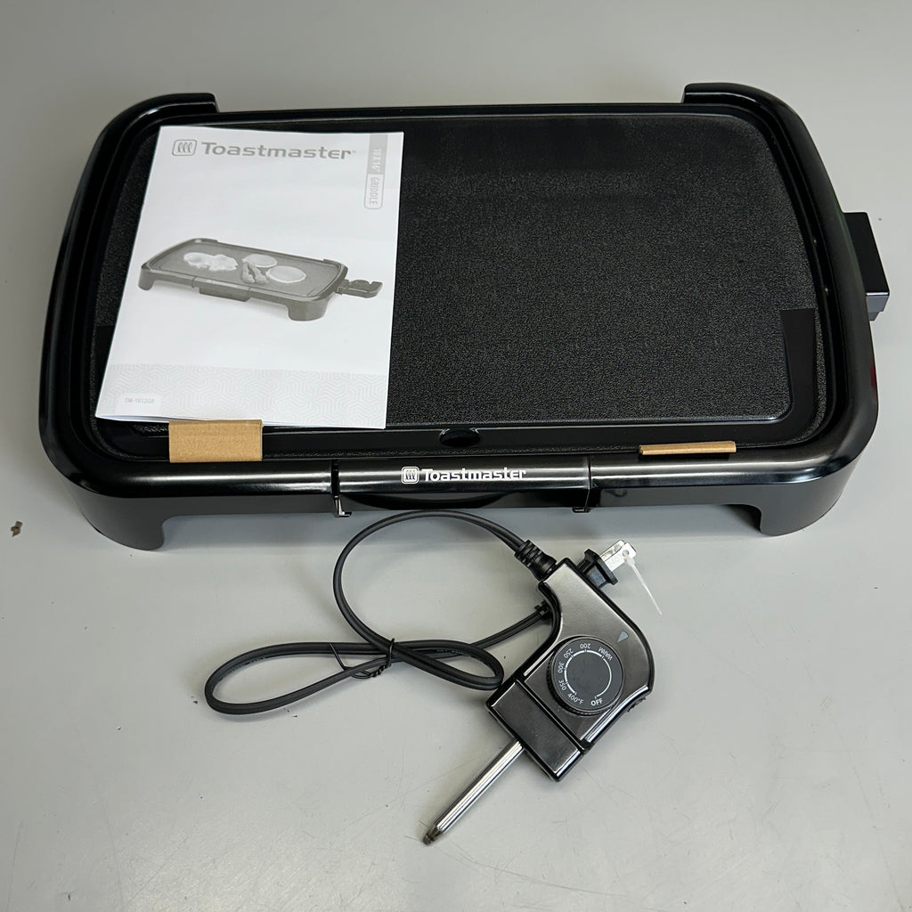 Toastmaster 10x16" Electric Griddle – Black