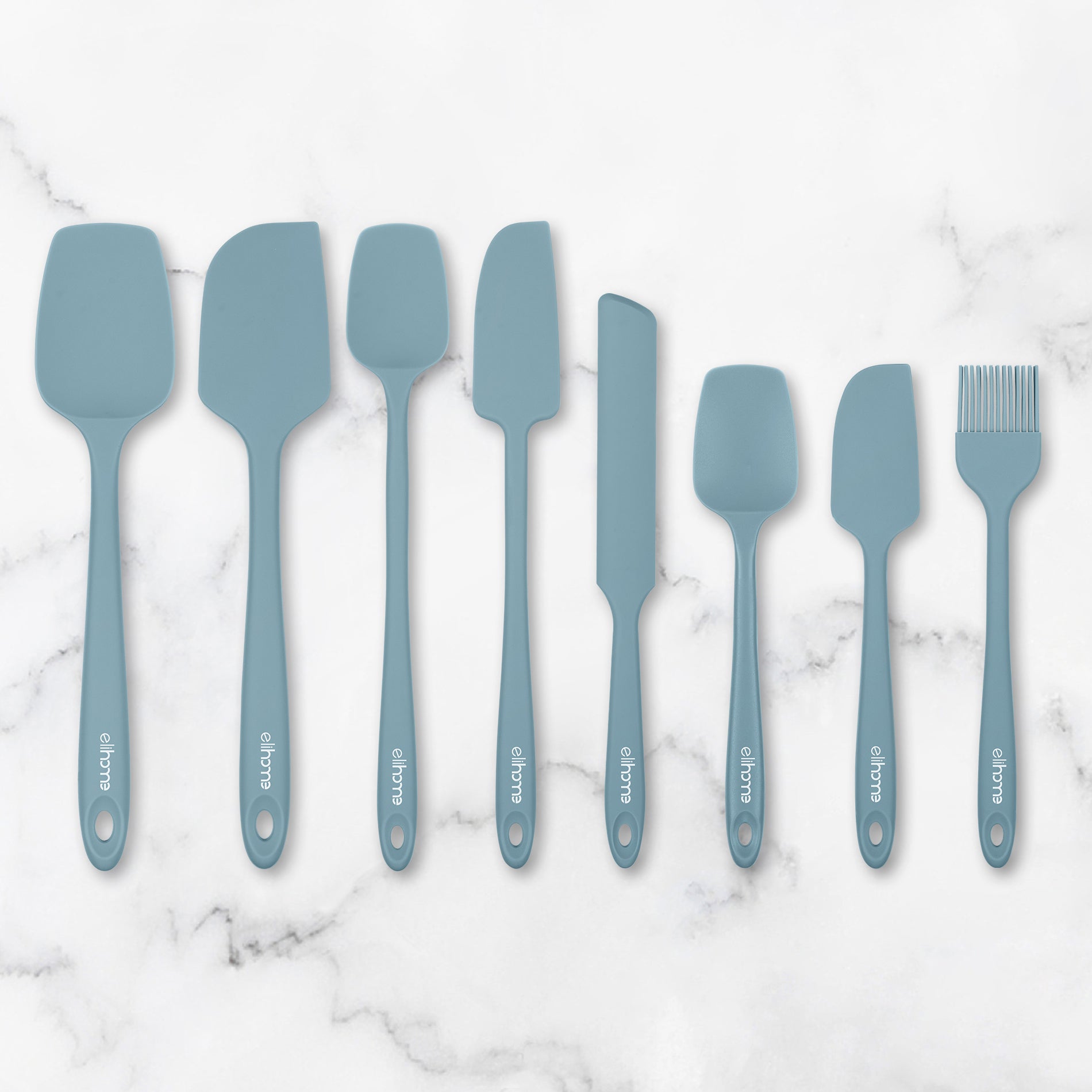 Elihome Mini Spoonula – 8.75" Silicone Spoon Spatula