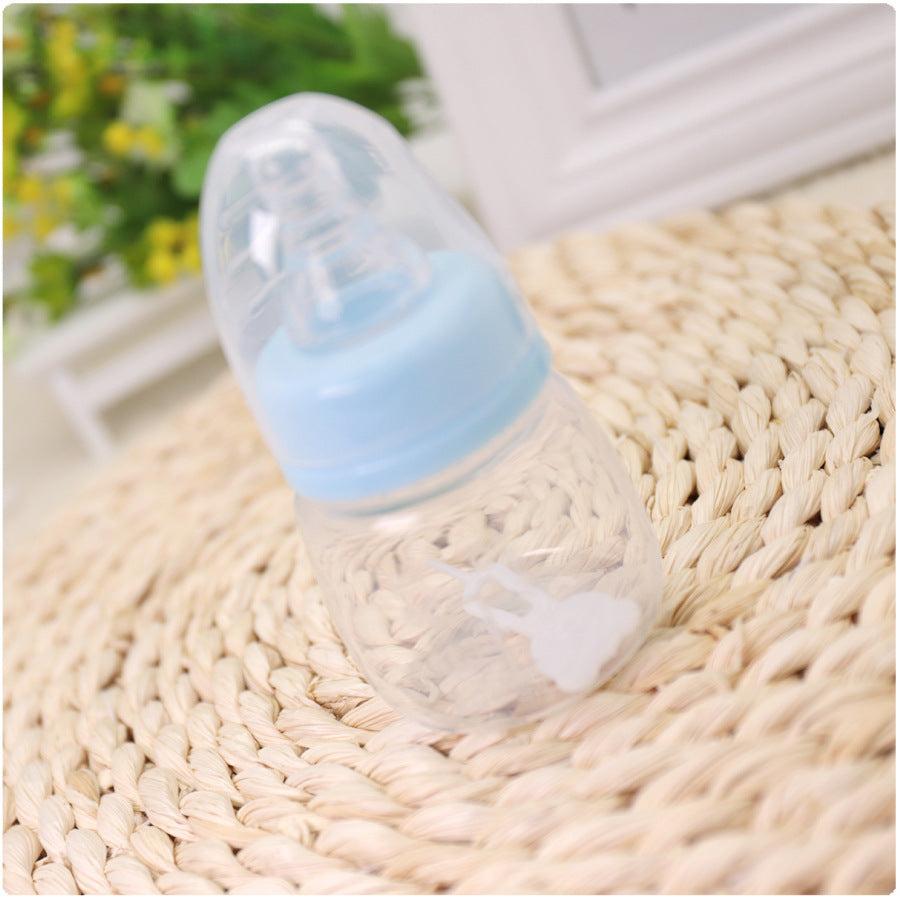 Standard Caliber PP & Silicone Baby Feeding Bottle