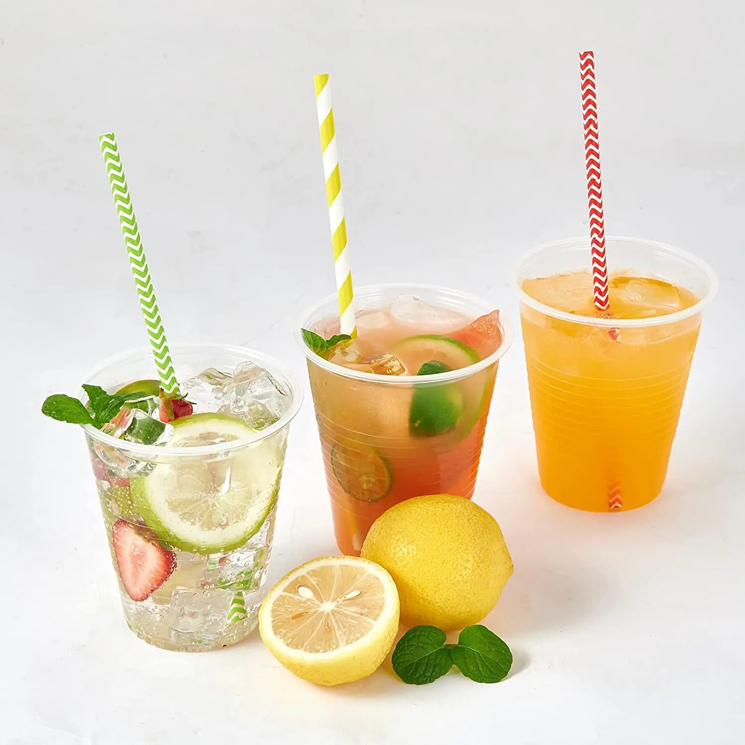 25/50/100 New Disposable Clear Plastic Cup Outdoor Picnic Birthday Kitchen Party Tableware Tasting 200ml Picnic Plastic Cup