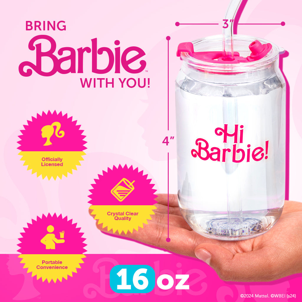 Barbie™ The Movie x Dragon Glassware® ハイ、バービー！ハイ、ケン！ドリンクグラス