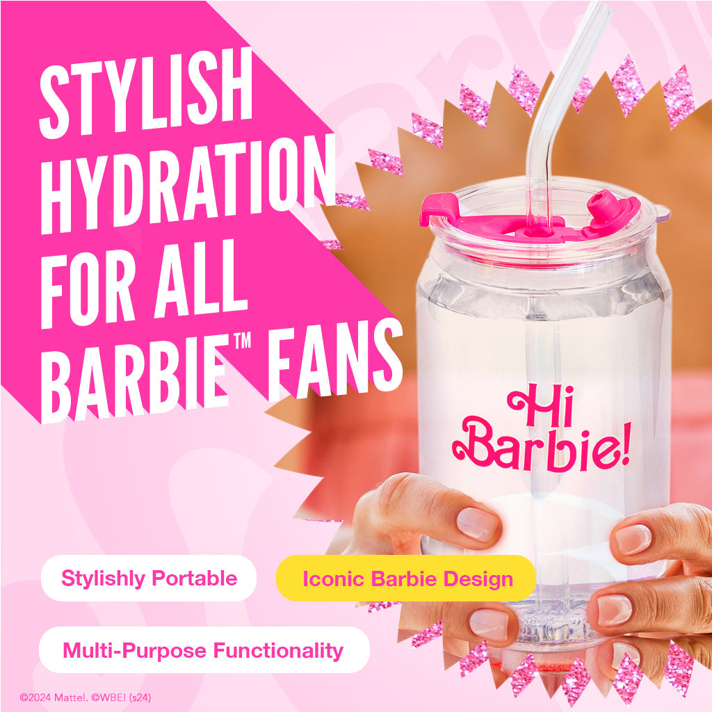 Barbie™ The Movie x Dragon Glassware® ハイ、バービー！ハイ、ケン！ドリンクグラス