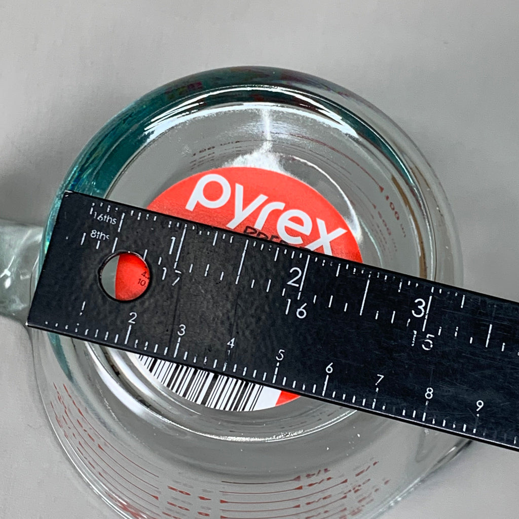 PYREX (6個パック) エッセンシャル 2カップ クリア計量カップ 6001075 P1146275
