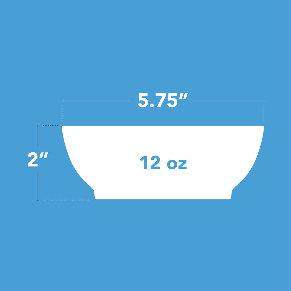 CaliBowl 12oz Non-Slip Bowl Set