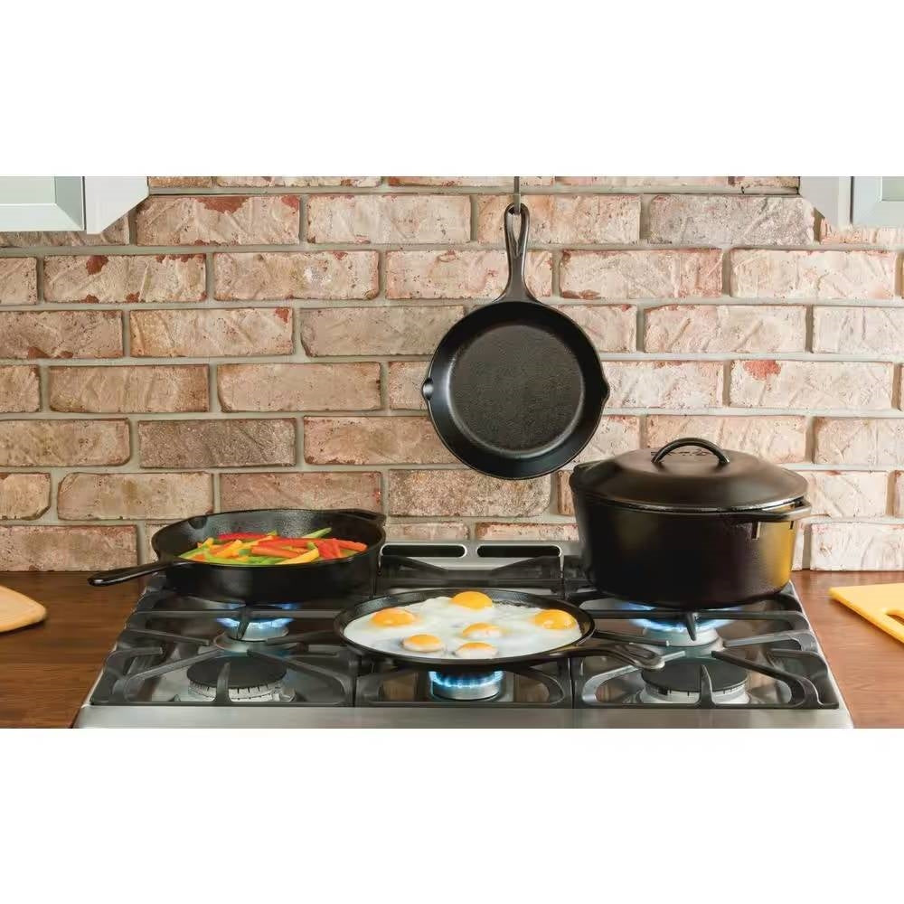 5-Piece Cast Iron Cookware Set – Made in USA