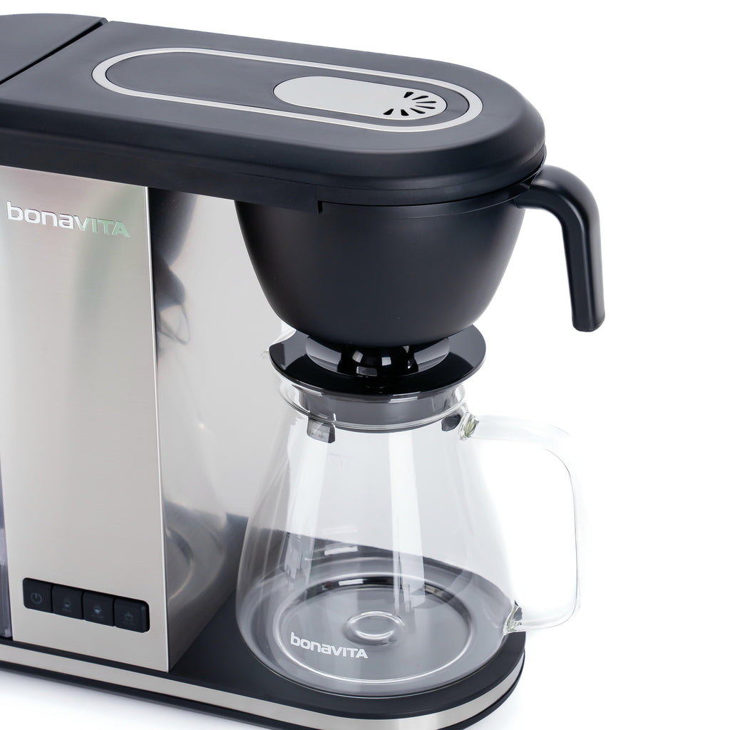Enthusiast 8-Cup Drip Coffee Brewer with Thermal or Glass Carafe – 1.3L