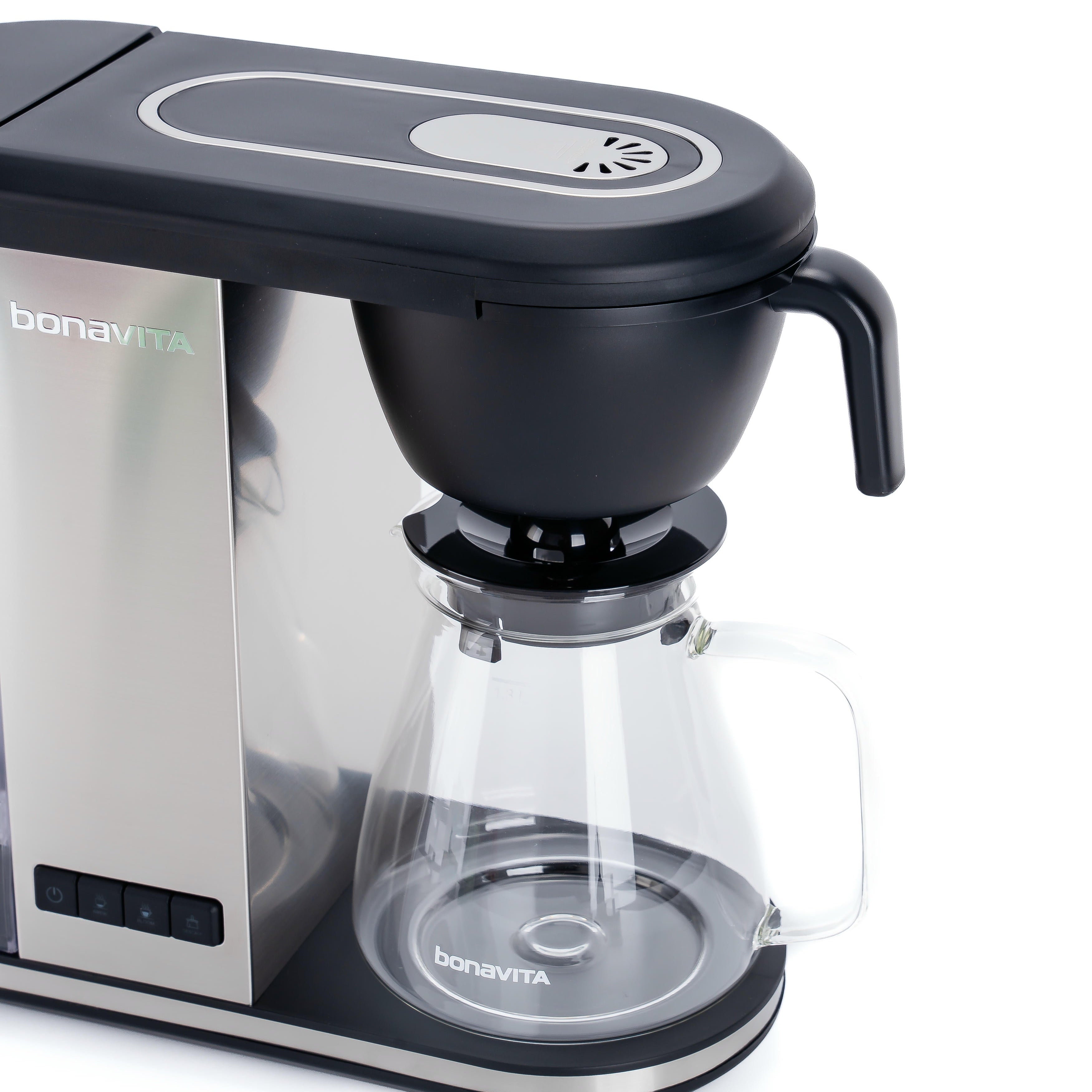 Enthusiast 8-Cup Drip Coffee Brewer with Thermal or Glass Carafe – 1.3L