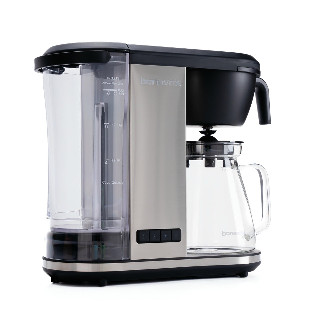 Enthusiast 8-Cup Drip Coffee Brewer with Thermal or Glass Carafe – 1.3L