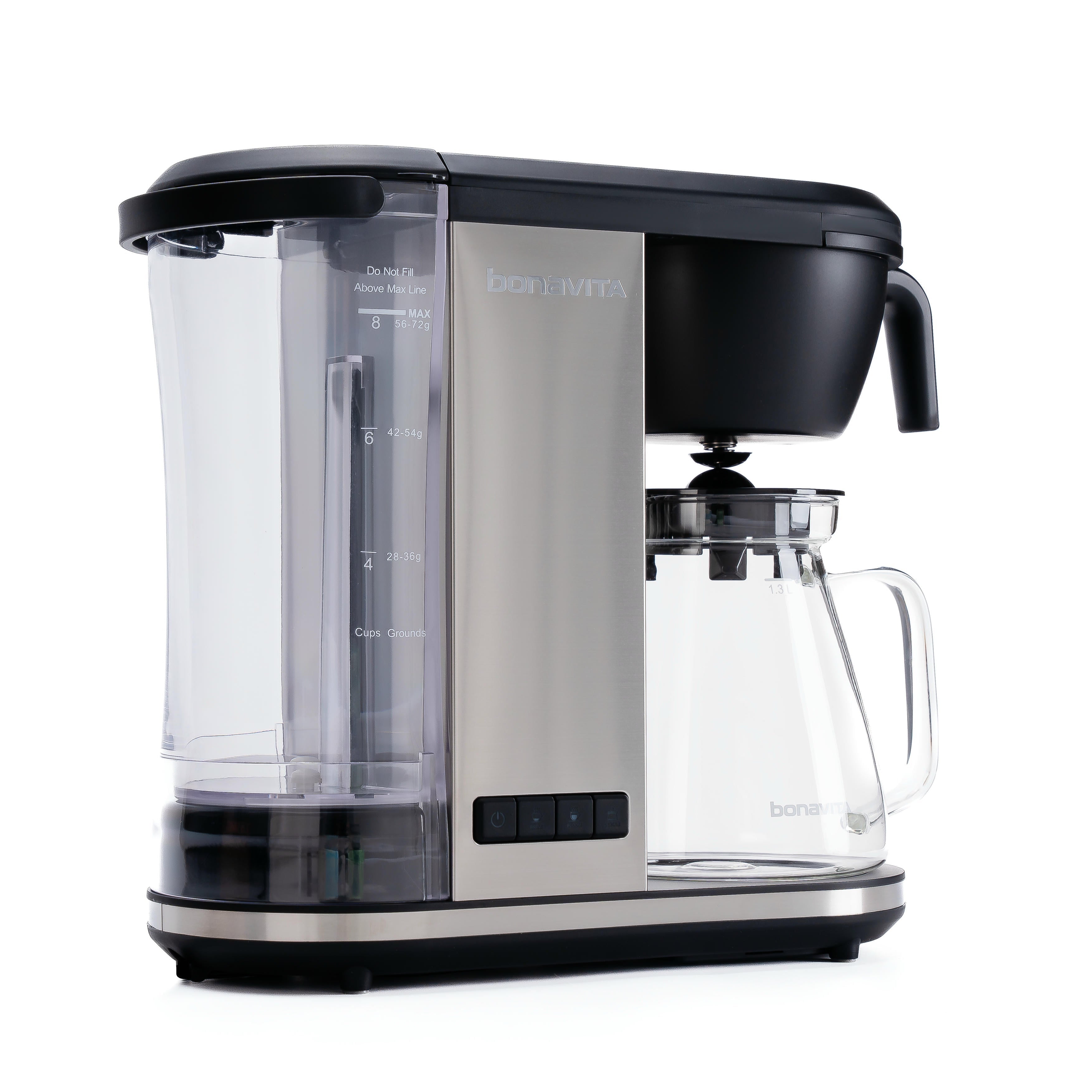 Enthusiast 8-Cup Drip Coffee Brewer with Thermal or Glass Carafe – 1.3L