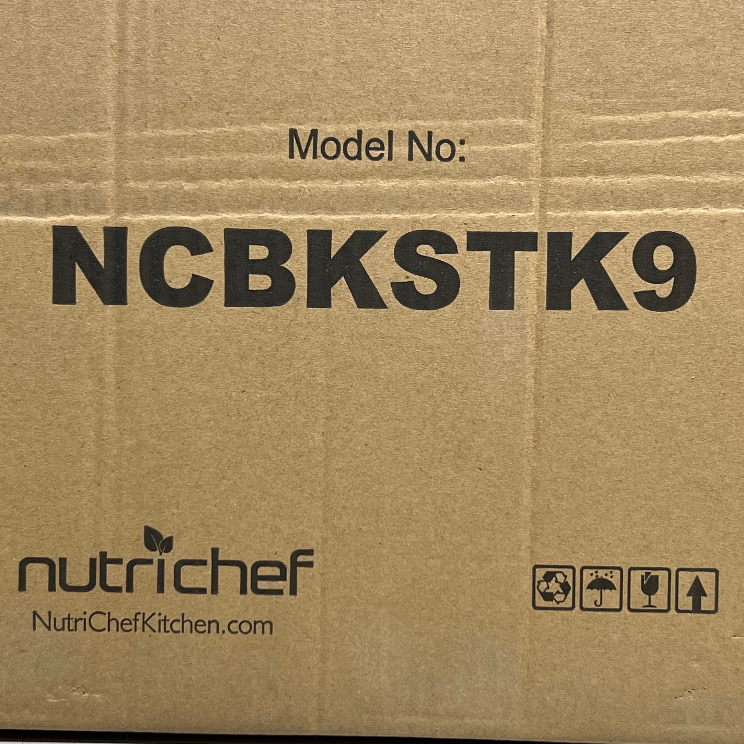 NutriChef 8-Piece Nonstick Stackable Bakeware Set – NCBKSTK9