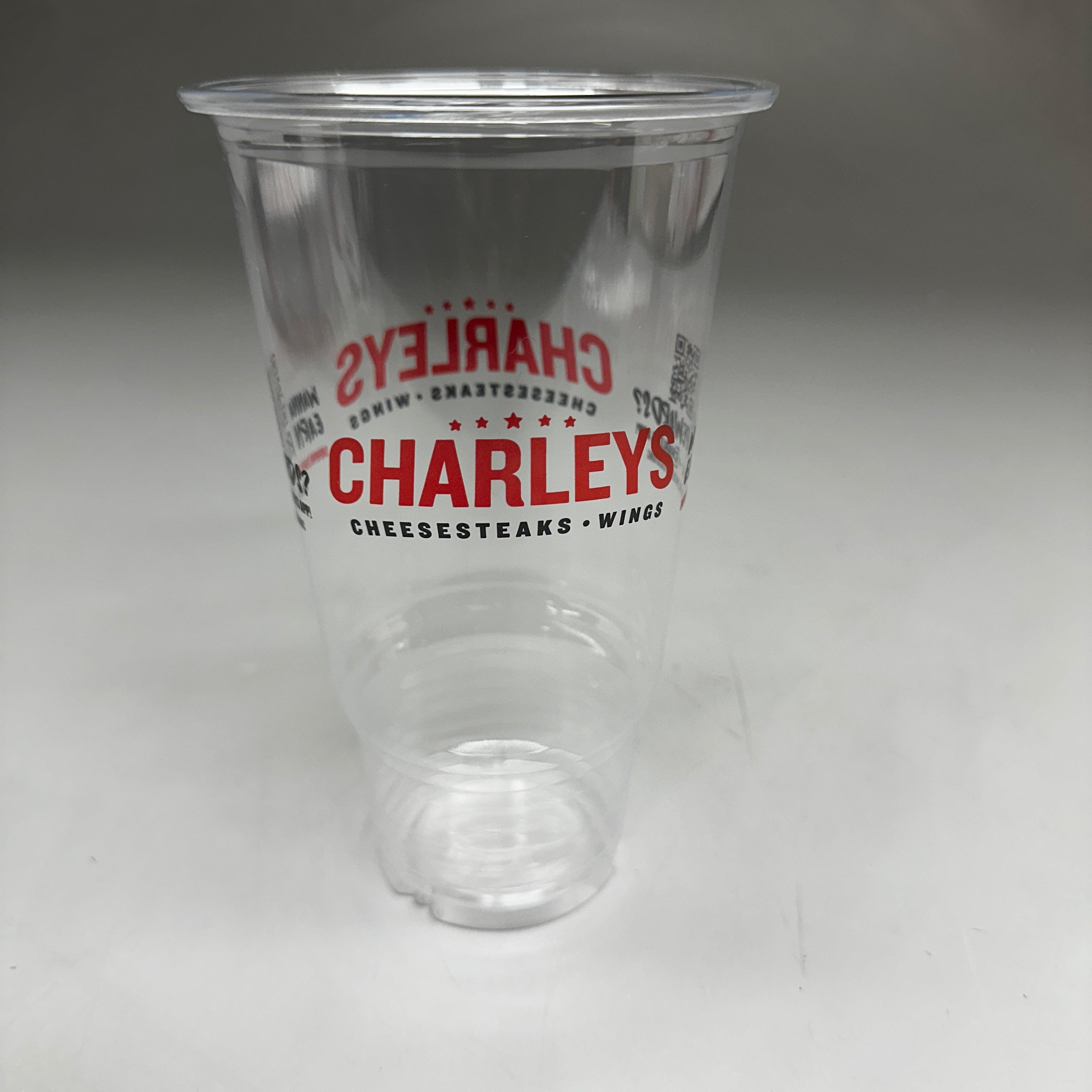 CHARLEY'S 500個 32オンス ペットクリアドリンクカップ 4インチ x 7インチ