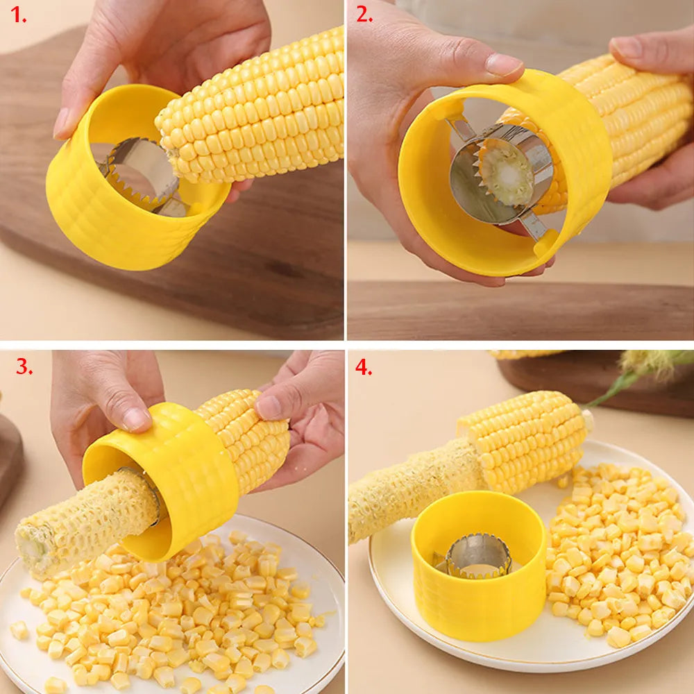 Corn Stripper & Cob Cutter Peeler