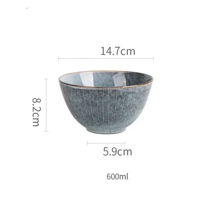 DecorBites™ Japanisches Keramik-Essgeschirr-Set