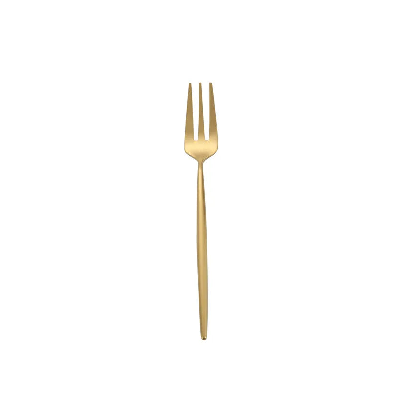 Gold Cutlery Set Forks Knives Spoons 18/10 Stainless Steel Dinnerware Set 1 Pieces Fork Spoon Knife Chopsticks Set Dropshipping