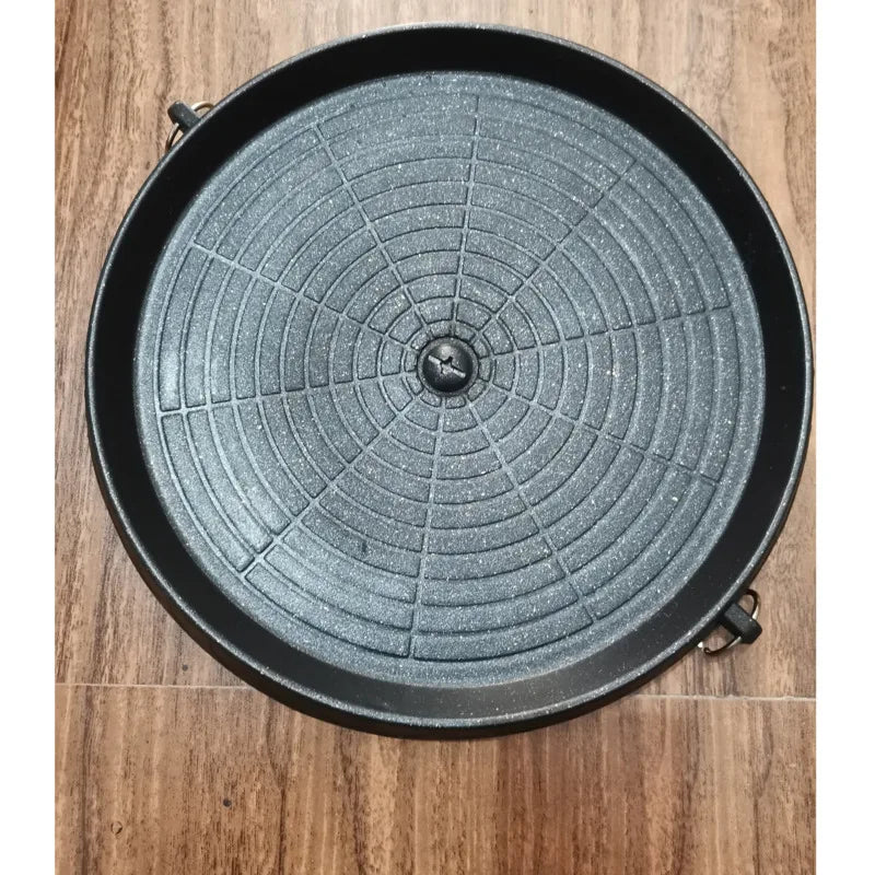 DecorBites Korean Grill Pan – Non-Stick Smokeless BBQ Tray