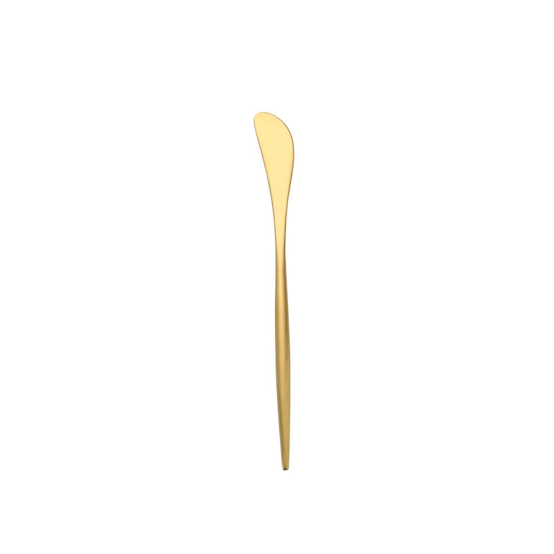 Gold Cutlery Set Forks Knives Spoons 18/10 Stainless Steel Dinnerware Set 1 Pieces Fork Spoon Knife Chopsticks Set Dropshipping