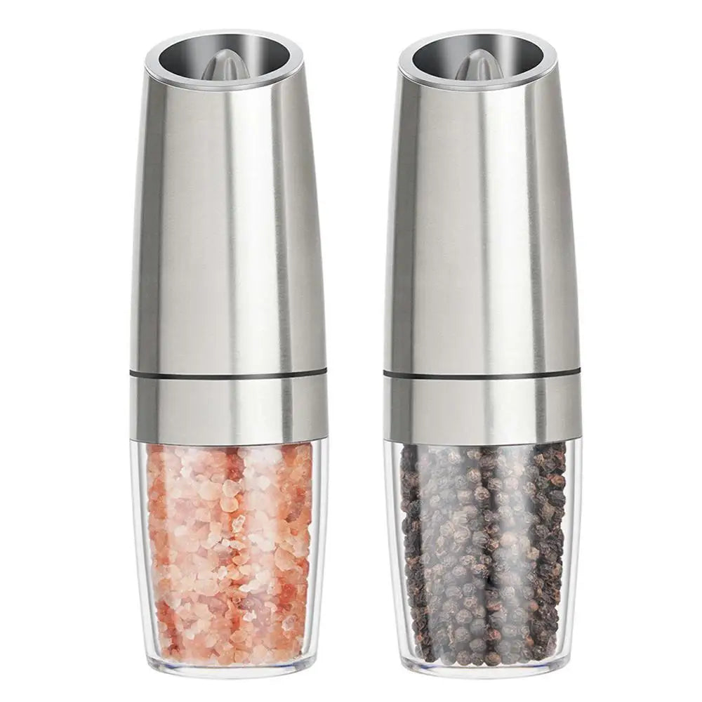 DecorBites Electric Spice Mill – Pepper Grinder & Salt Shaker