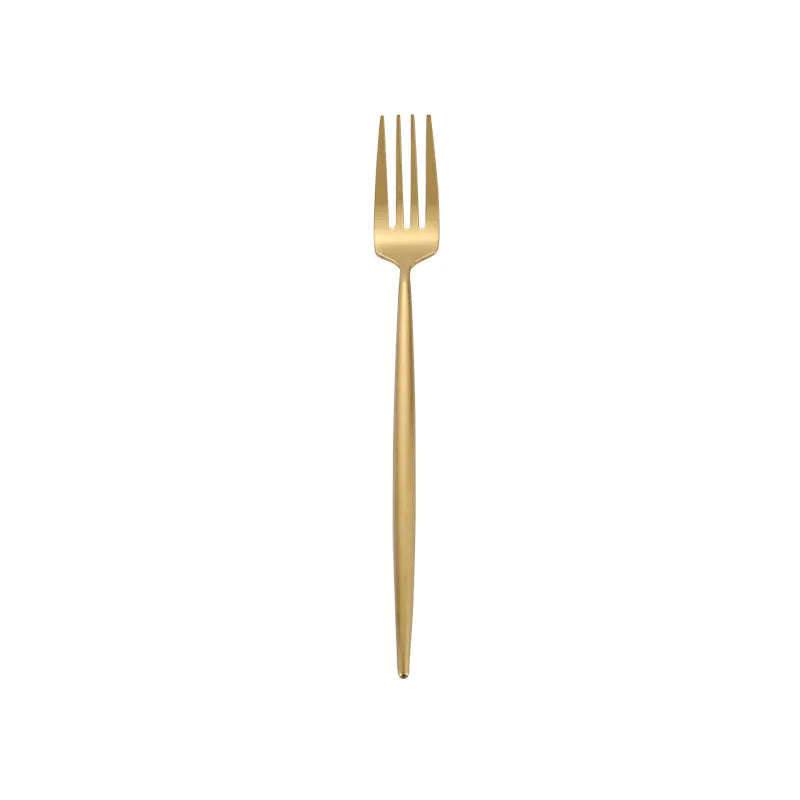 Gold Cutlery Set Forks Knives Spoons 18/10 Stainless Steel Dinnerware Set 1 Pieces Fork Spoon Knife Chopsticks Set Dropshipping