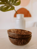 Coconut Bowl Set – Natural Eco-Friendly Serving Bowls