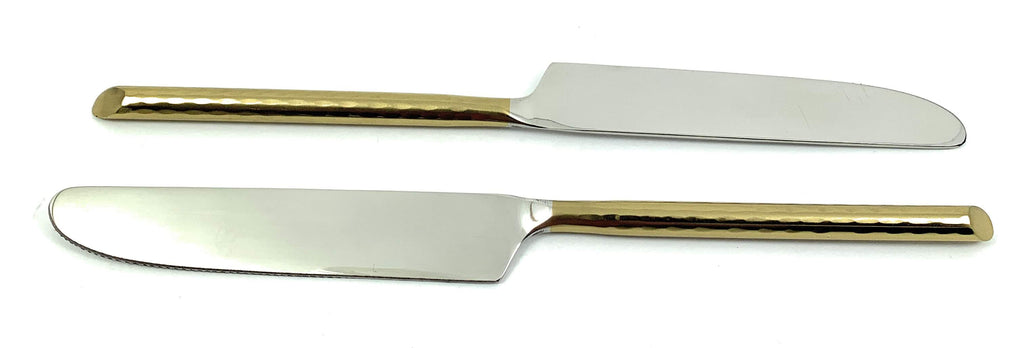 Vibhsa Golden Silverware ディナーナイフ 6本セット