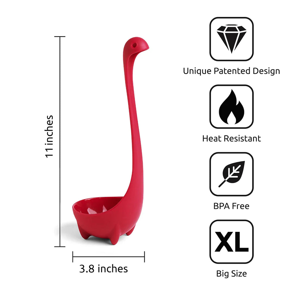 Jumbo Nessie Ladle – Fun Kitchen Soup Spoon