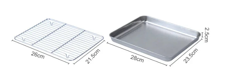 Stainless Steel BBQ Grill Mesh Rack – Wire Steaming & Kebab Net