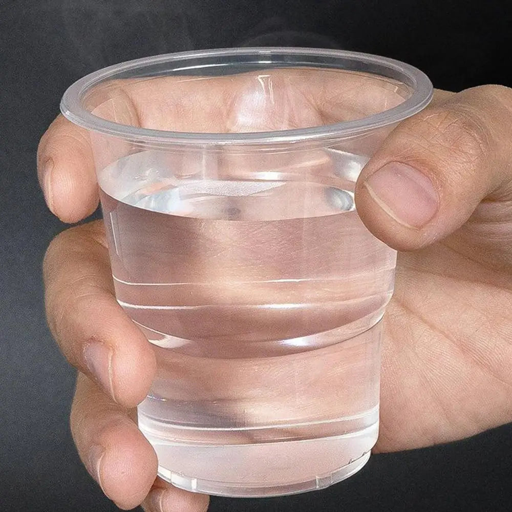 50Pcs 180ml Disposable Plastic Cups Transparent Food-grade PP Party Plastic Cups Heat-resistant Clear Plastic Cups