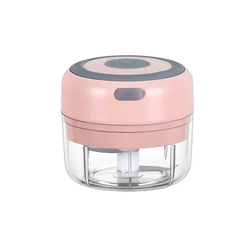 DecorBites Electric Mini Food Chopper – Garlic Masher & Meat Grinder