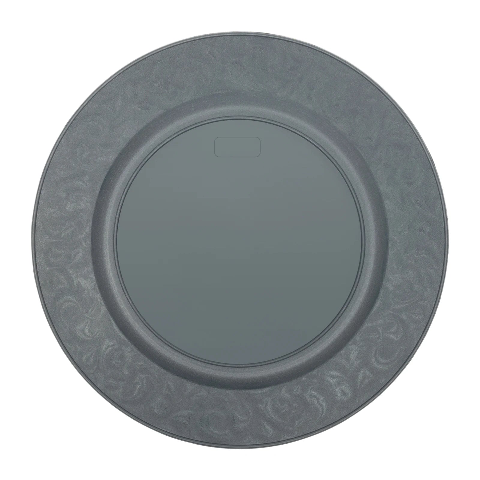 100 Pieces 33*2cm Charger Plates Set, PP Round Charger Plates, Reusable Serving Plates For Birthday Parties, Holidays, Weddings