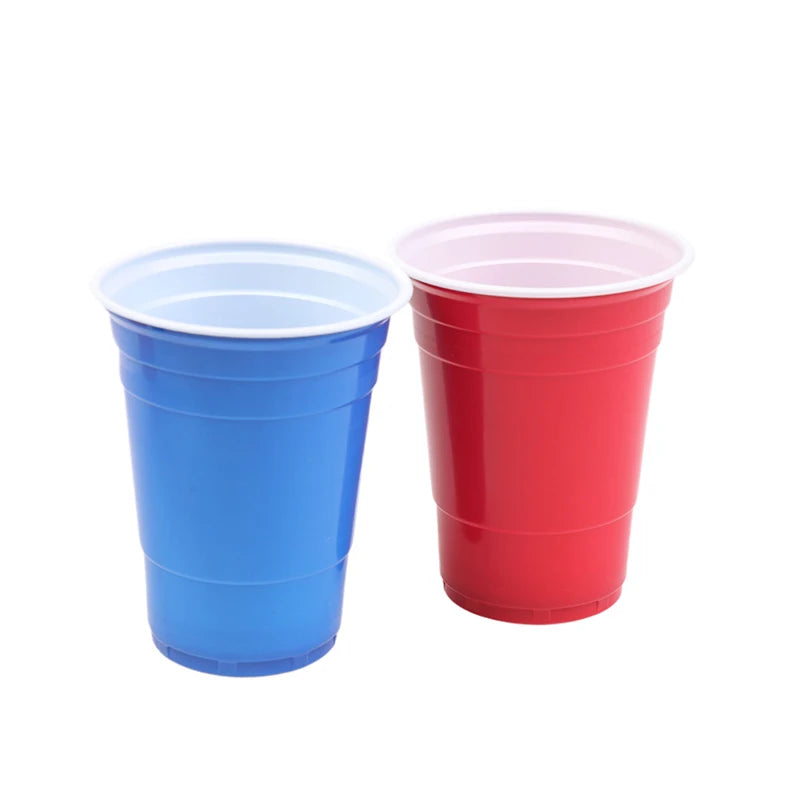 〔CC11〕10Pcs Multiple 16OZ Plastic Cups Drinking Cups Disposable Cups  Water Cups For Graduation Ceremonies Beverages Drinks