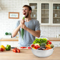 Stainless Steel Colander Basket – Fruit & Vegetable Wash Strainer